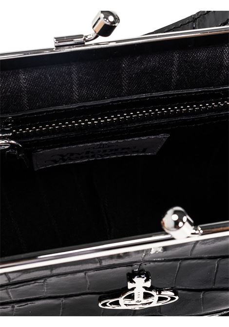 granny frame purse bag woman black  VIVIENNE WESTWOOD | 4B010006W-L0098-N401